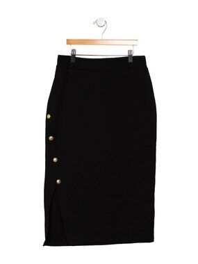 Balmain  Solid Maxi Skirt